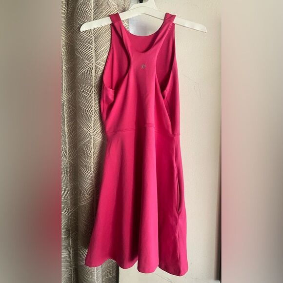 Athleta Conscious Dress Salvia Pink Sport Pocket Sleeveless Sz XSP - Picture 3 of 8